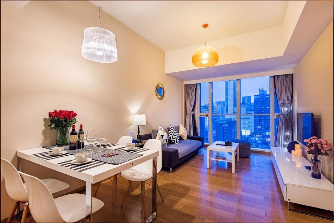 S6 Service Apartment（Chengdu Chunxi Road Taikoo Li Branch） Экстерьер фото