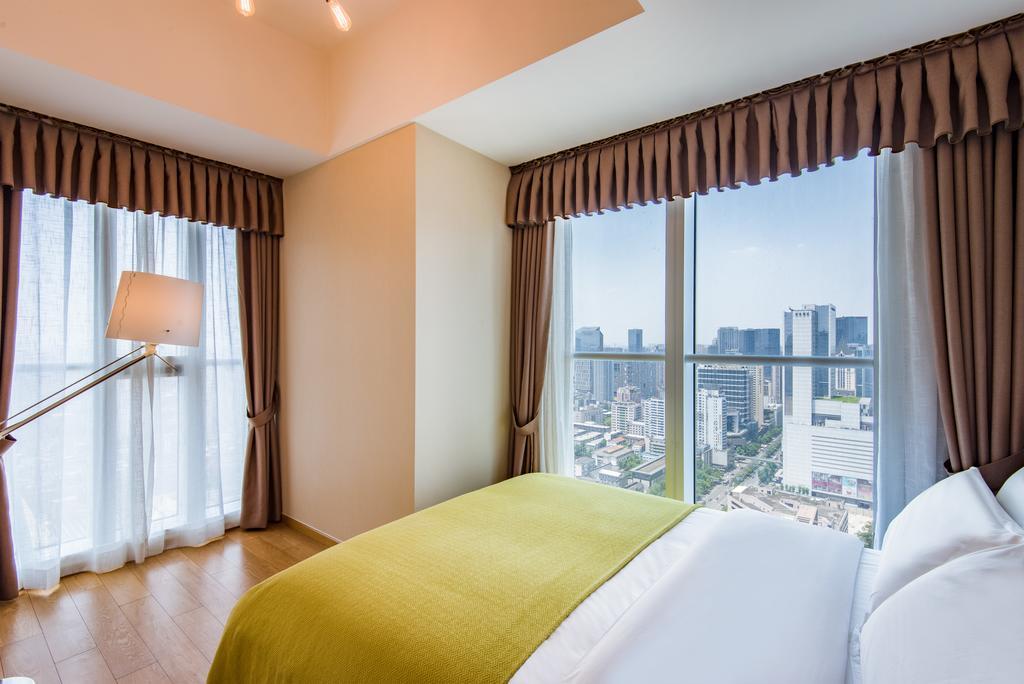 S6 Service Apartment（Chengdu Chunxi Road Taikoo Li Branch） Экстерьер фото